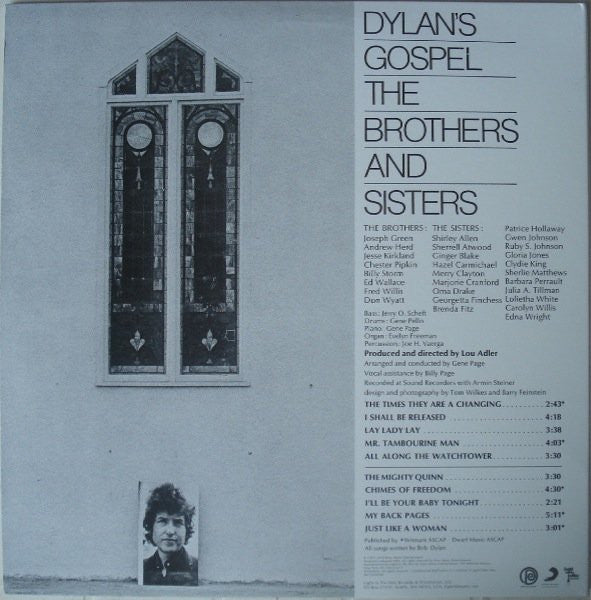 The Brothers & Sisters (2) : Dylan's Gospel (LP, Album, RE, RM, 180)