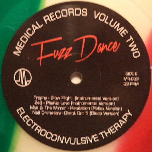 Various : Electroconvulsive Therapy Vol Two: Fuzz Dance (LP, RSD, Comp, Ltd, Gre)