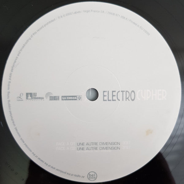 Akhenaton, Freeman (3) & K-Rhyme Le Roi : Une Autre Dimension / Electro Cypher (12")