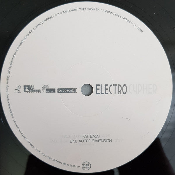 Akhenaton, Freeman (3) & K-Rhyme Le Roi : Une Autre Dimension / Electro Cypher (12")