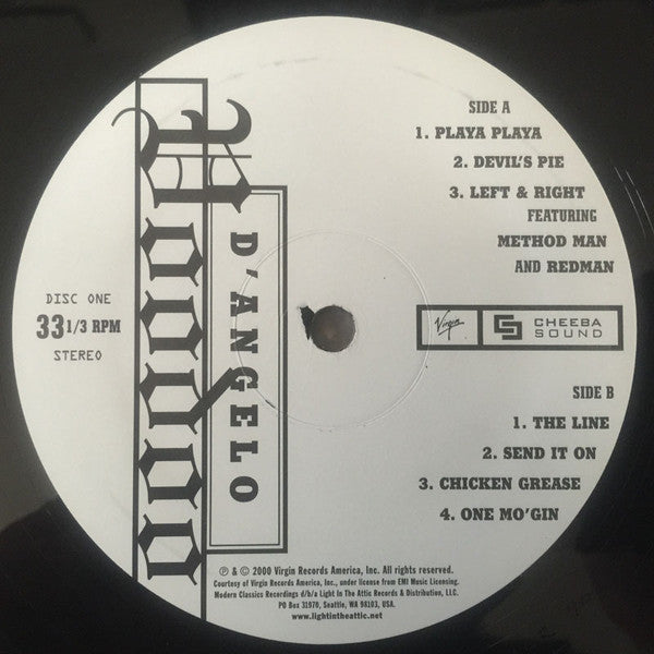 D'Angelo : Voodoo (2xLP, Album, RE, Gat)