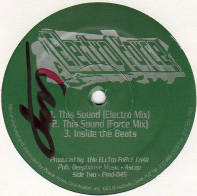 Electro Force : Electro Force (12")