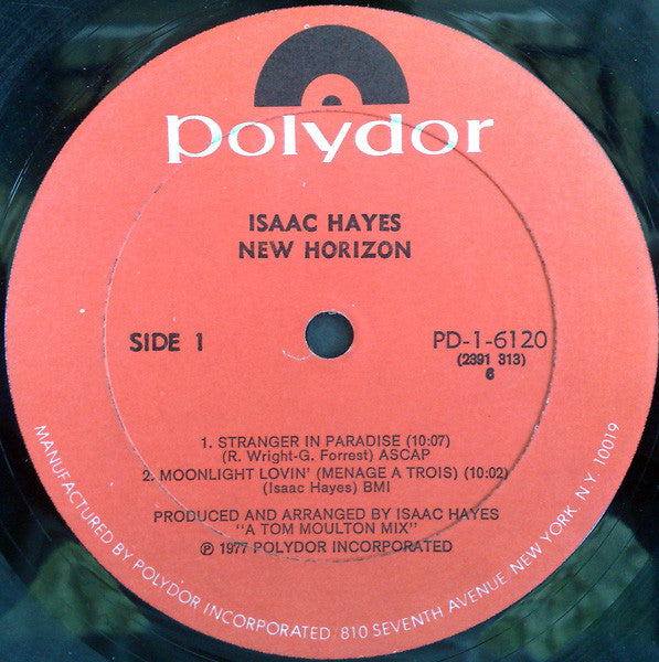 Isaac Hayes : New Horizon (LP, Album, All)