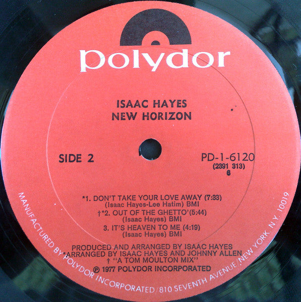 Isaac Hayes : New Horizon (LP, Album, All)
