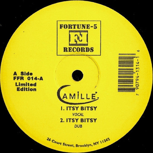 Camillé : Itsy Bitsy / For Your Love (12", Maxi, Ltd)