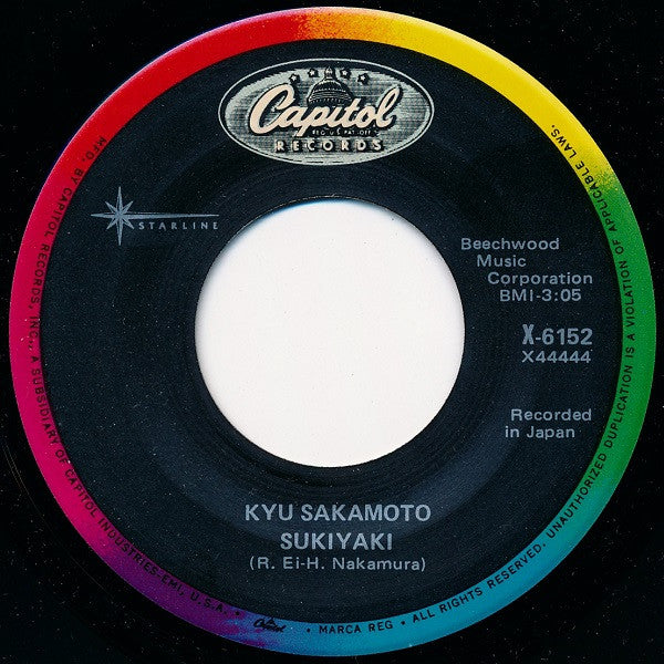 Kyu Sakamoto : Sukiyaki (7", RE)