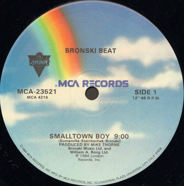 Bronski Beat : Smalltown Boy (12", Glo)