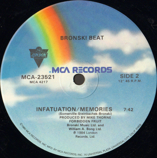 Bronski Beat : Smalltown Boy (12", Glo)