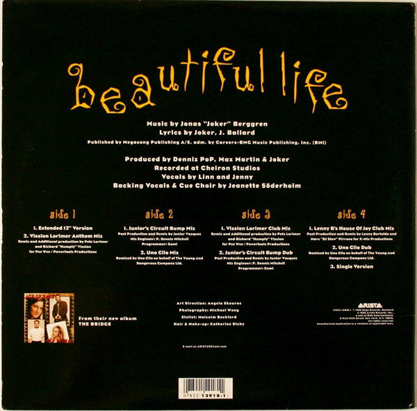 Ace Of Base : Beautiful Life (2x12", Ltd, Gat)