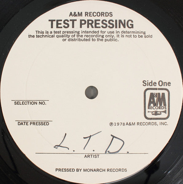 L.T.D. : Togetherness (LP, Album, TP)