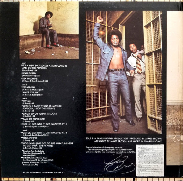 James Brown : Revolution Of The Mind (Recorded Live At The Apollo Vol. III) (2xLP, Album, Pre)