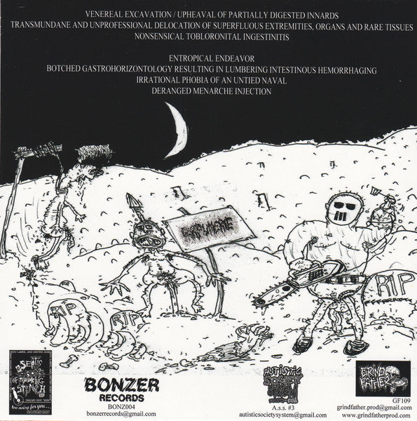 Parfumerie : Transmundane And Unprofessional Delocation Of Superfluous Extremities, Organs And Rare Tissues E.P. (7", EP)