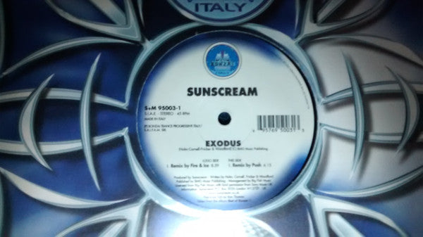 Sunscream* : Exodus (12")