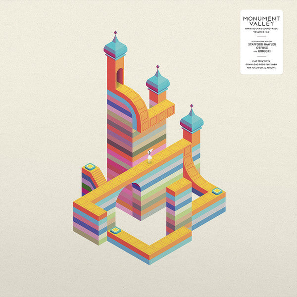 Stafford Bawler, Obfusc and Grigori (2) : Monument Valley Original Game Soundtrack (LP, Album, Whi + LP, Album, Blu + M/Print)