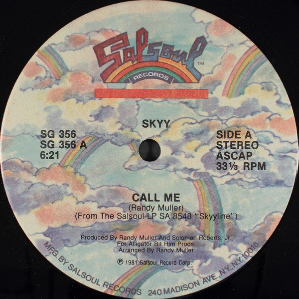 Skyy : Call Me (12", Single)