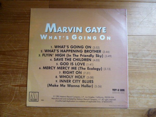 Marvin Gaye : What's Going On (LP, Album, RE)
