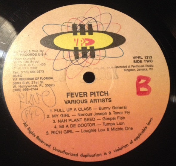 Various : Fever Pitch (LP, Comp)