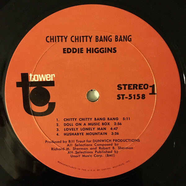 The Eddie Higgins Trio : Chitty Chitty Bang Bang (LP, Album)