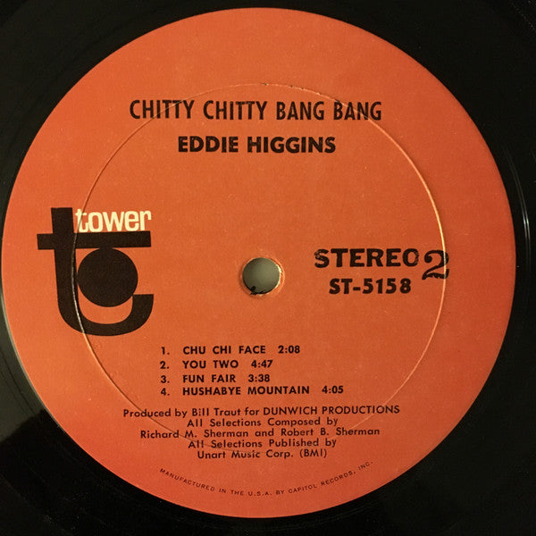The Eddie Higgins Trio : Chitty Chitty Bang Bang (LP, Album)
