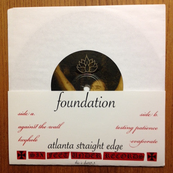 Foundation (12) : Foundation (7", EP, S/Edition, "Ch)