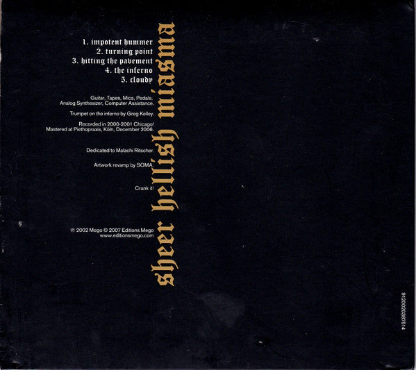 KD* : Sheer Hellish Miasma (CD, RE, RM, Dig)