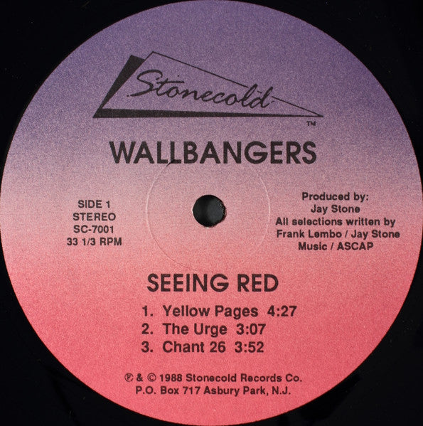 The Wallbangers (2) : Seeing Red (12", EP)