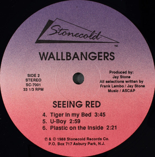 The Wallbangers (2) : Seeing Red (12", EP)
