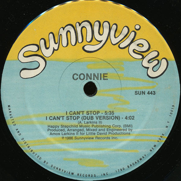 Connie : Rock Me / I Can't Stop (12")