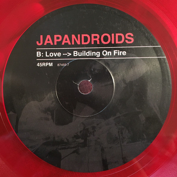 Japandroids : Near To The Wild Heart Of Life (7", Single, Ltd, Red)