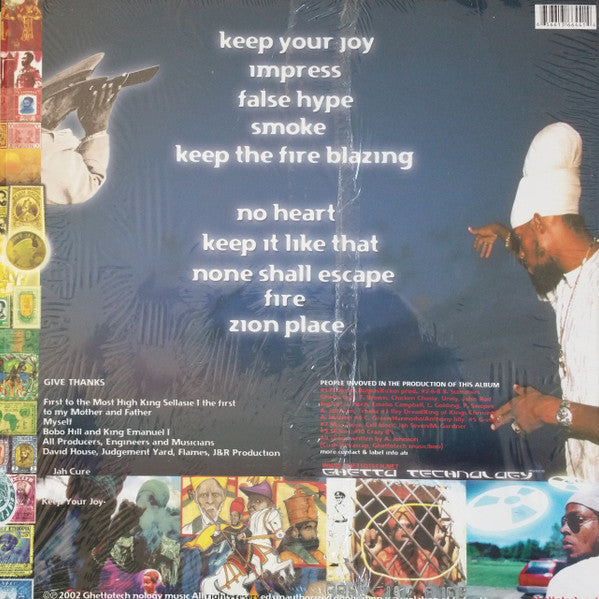 Jah Mason : Keep Your Joy (LP, Album)